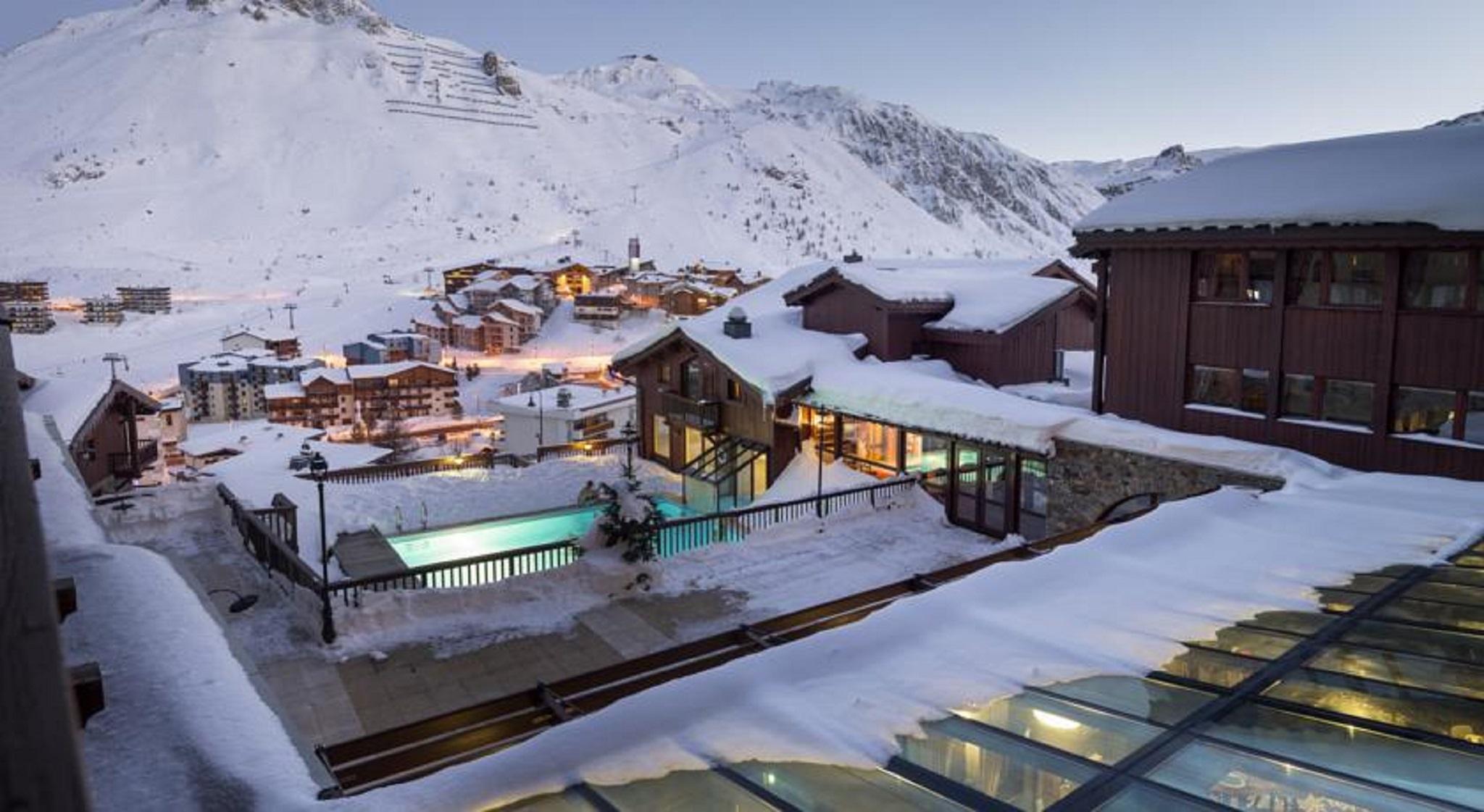 Hotel Village Montana By Les Etincelles Tignes Ngoại thất bức ảnh